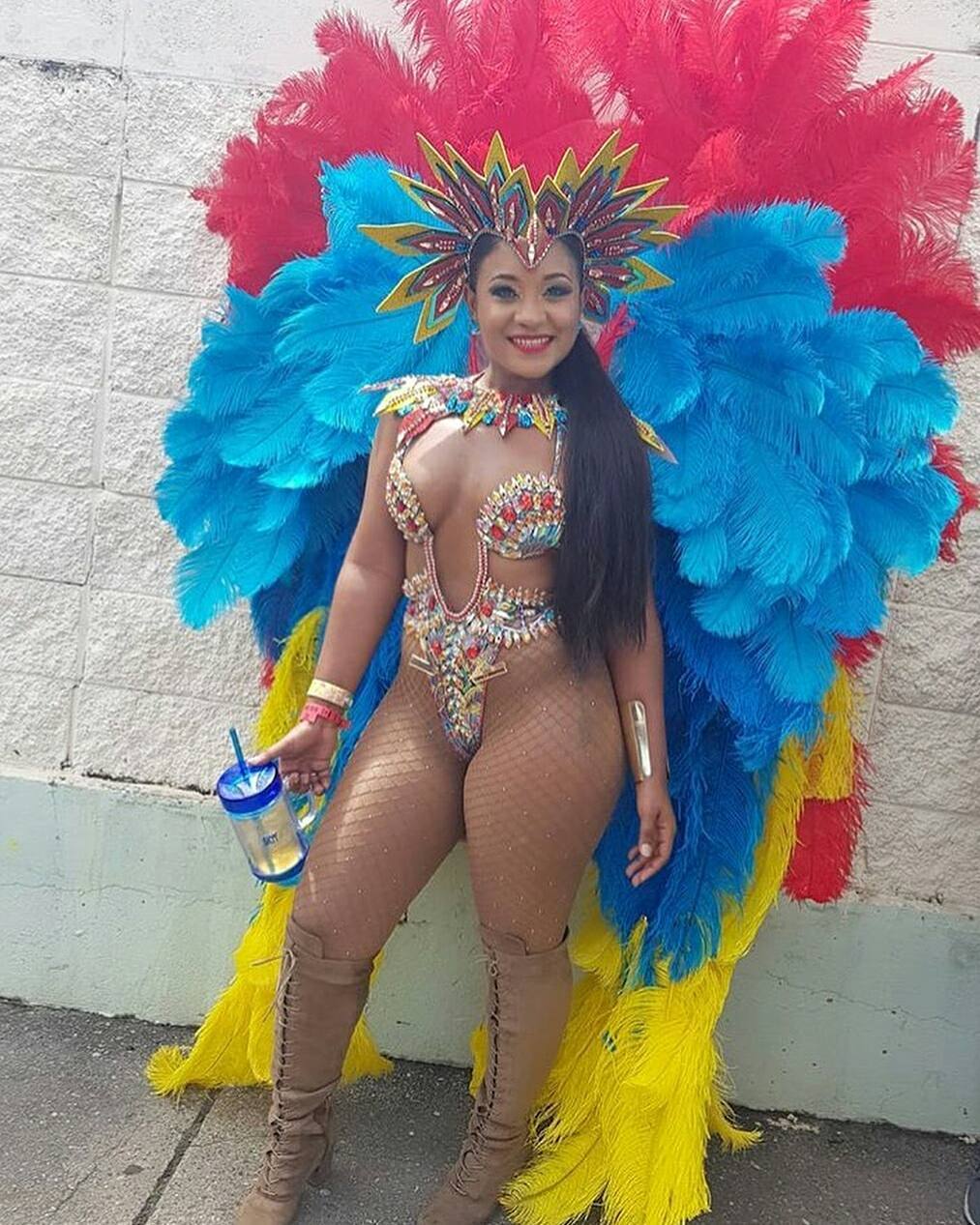 blazing-hot-costumes-trinidad-tobago-carnival-see-nigerias-dj-cuppy-looking-sizzling-hot