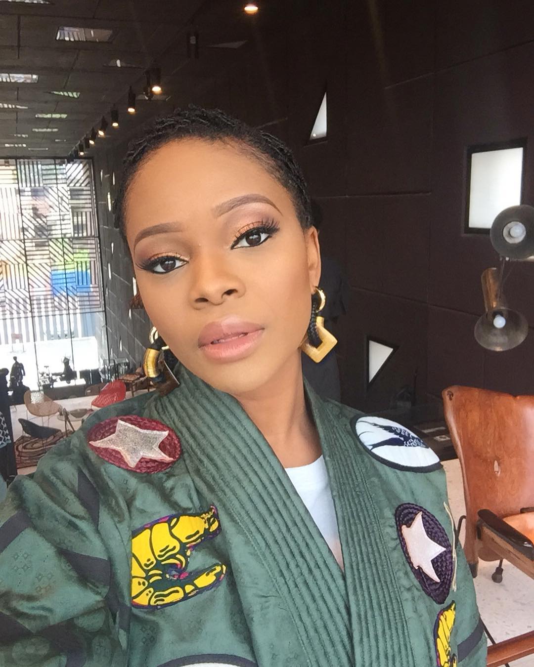 movie-star-zainab-balogun-delight-low-cut-hair