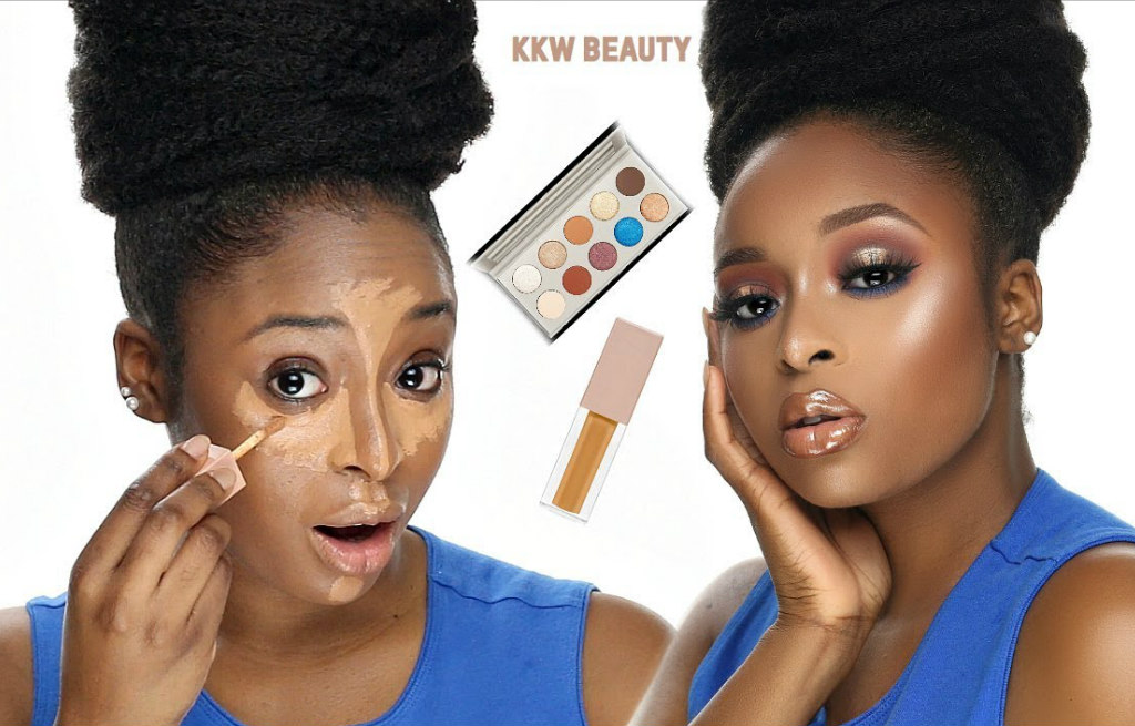watch-ronke-rajis-review-on-the-kkw-beauty-concealer-and-kkw-x-mario-palette