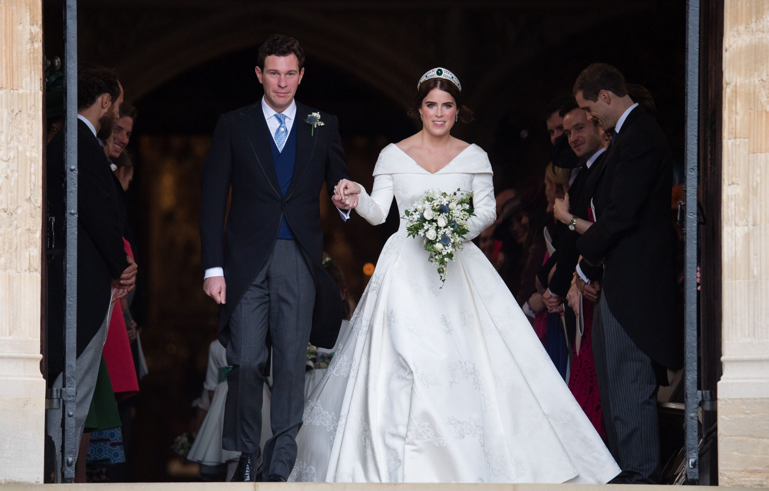 Royally Glam! See Princess Eugenie And Jack Brooksbank's Wedding Look ...