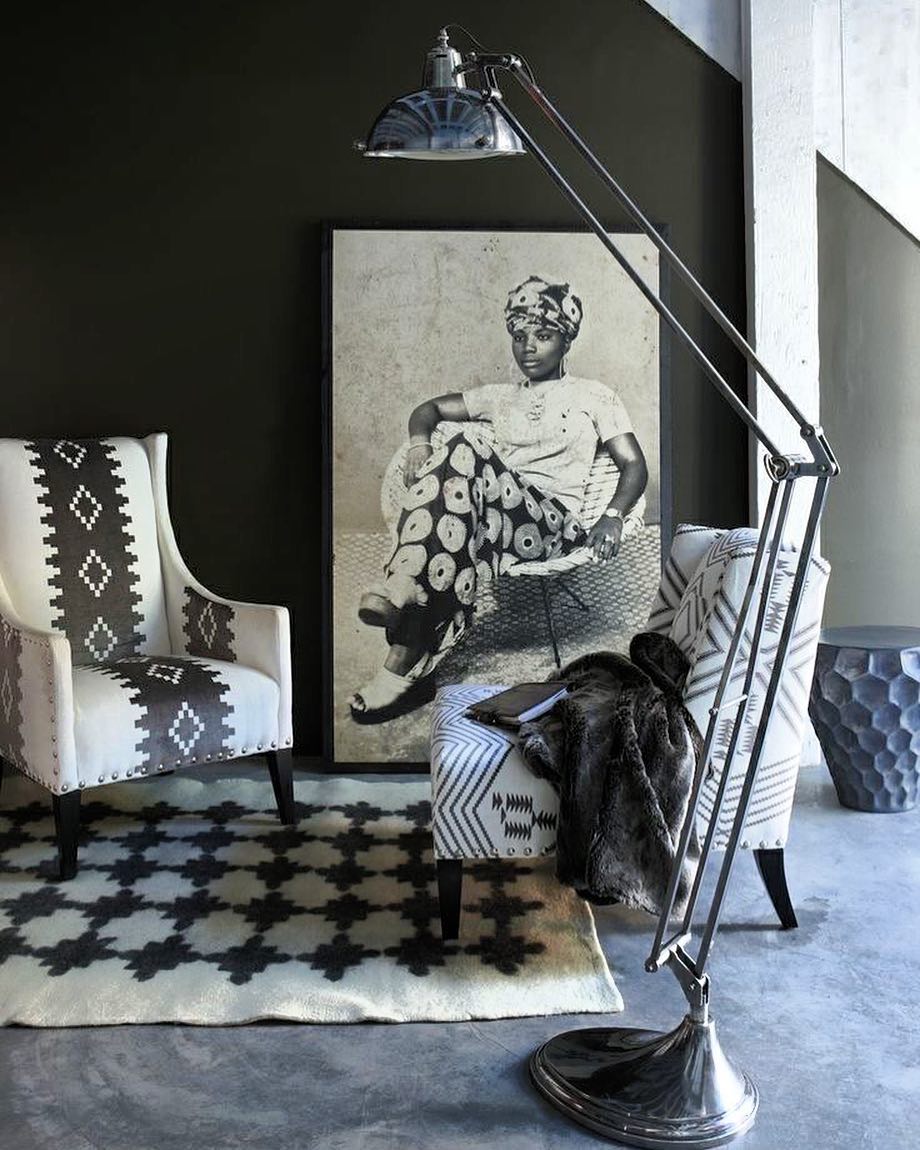 African-inspired living rooms