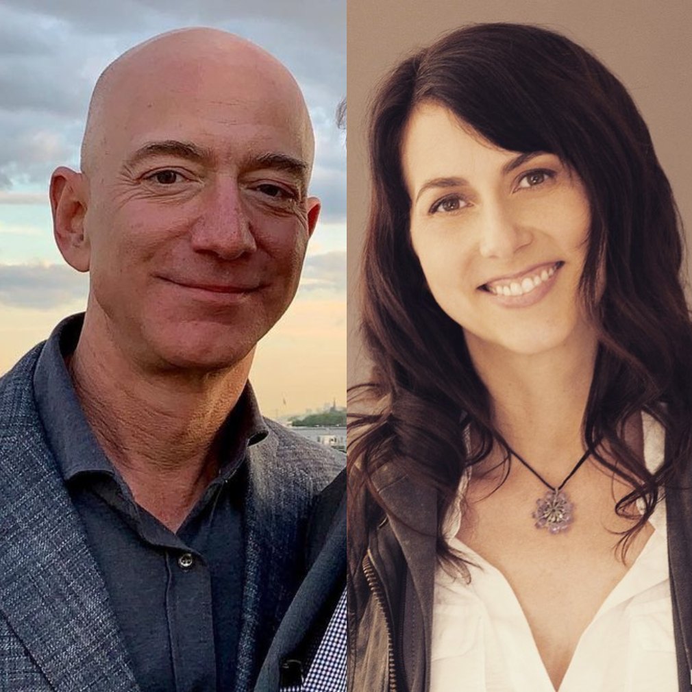 Jeff Bezos and MacKenzie Scott divorce separated