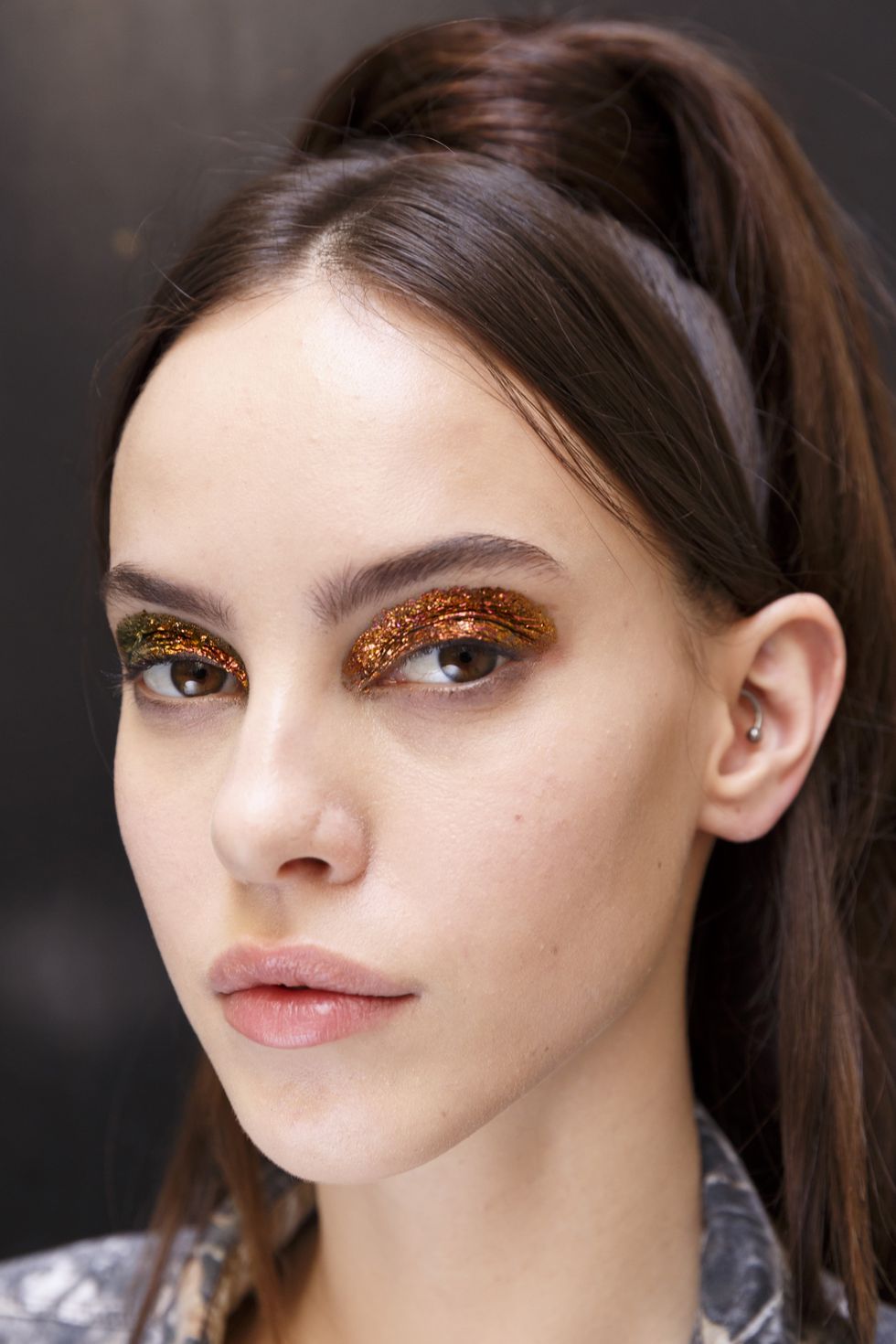 Jean-Paul-Gaultier Fall Couture-Duochrome-Eyes