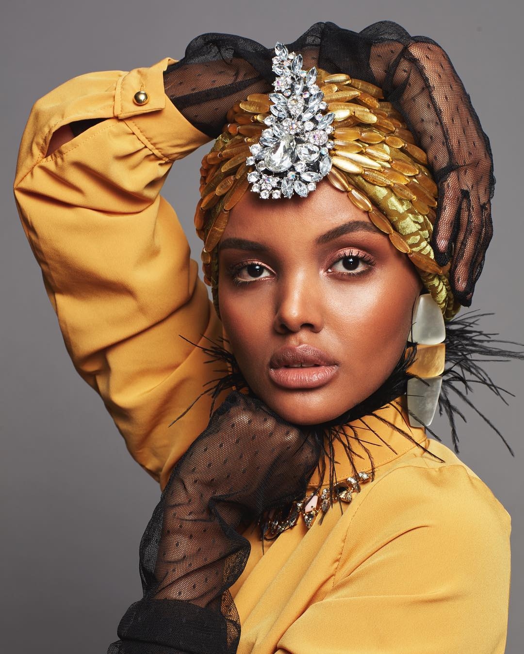 7 Shots That Prove Model Halima Aden Serves The Hottest Headshots