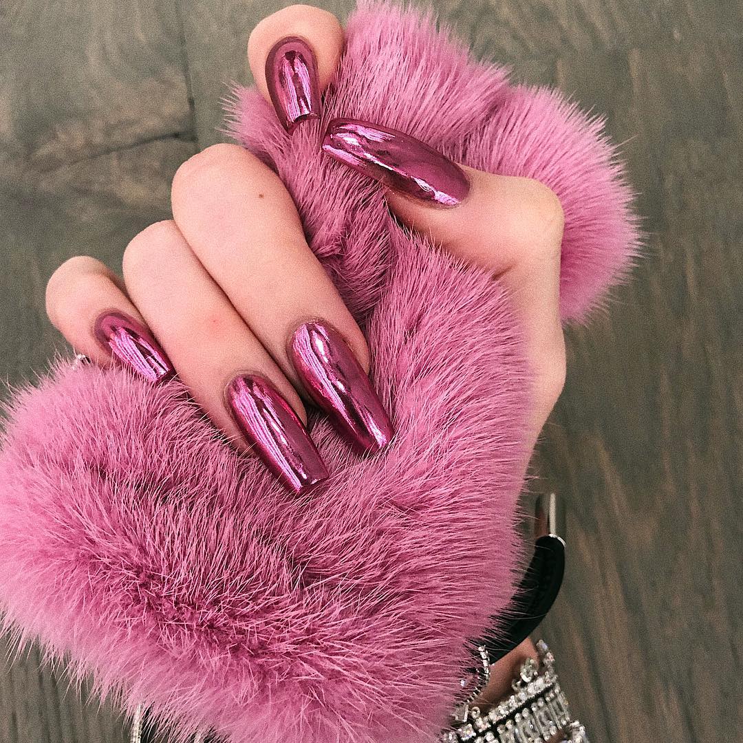 Latest-bold-coffin-nails-of-Kylie Style Rave