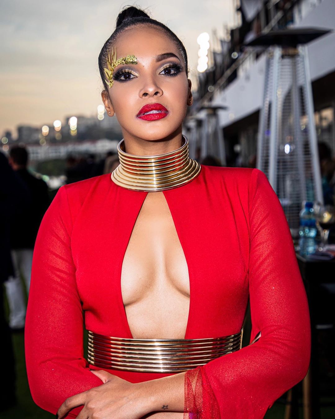 Red-Lipstick-at-Vodacom-Durban-July 2019-Style-Rave