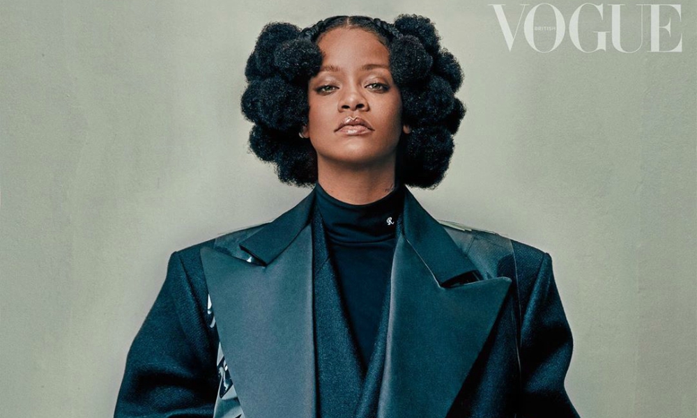 Rihanna British Vogue May 2020 Cover Fenty Style Rave