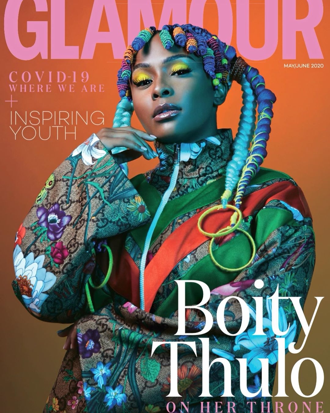 Boity Thulo On The Cover Of Glamour SA birthday age 30