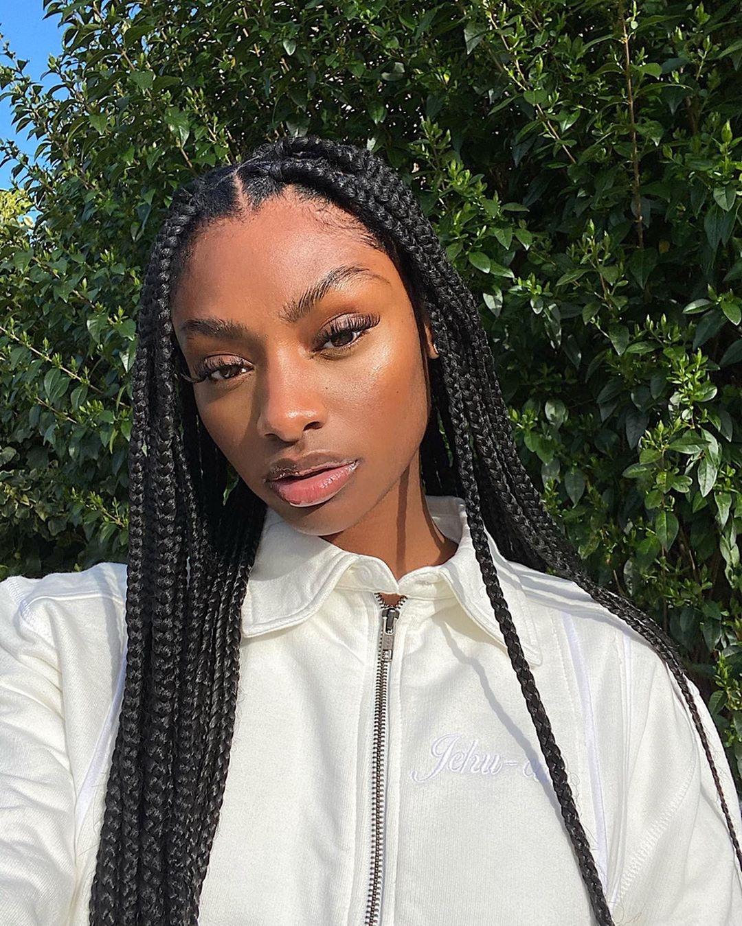 The Jumbo Knotless Braid Leads The Braided Hairstyles Trending RN
