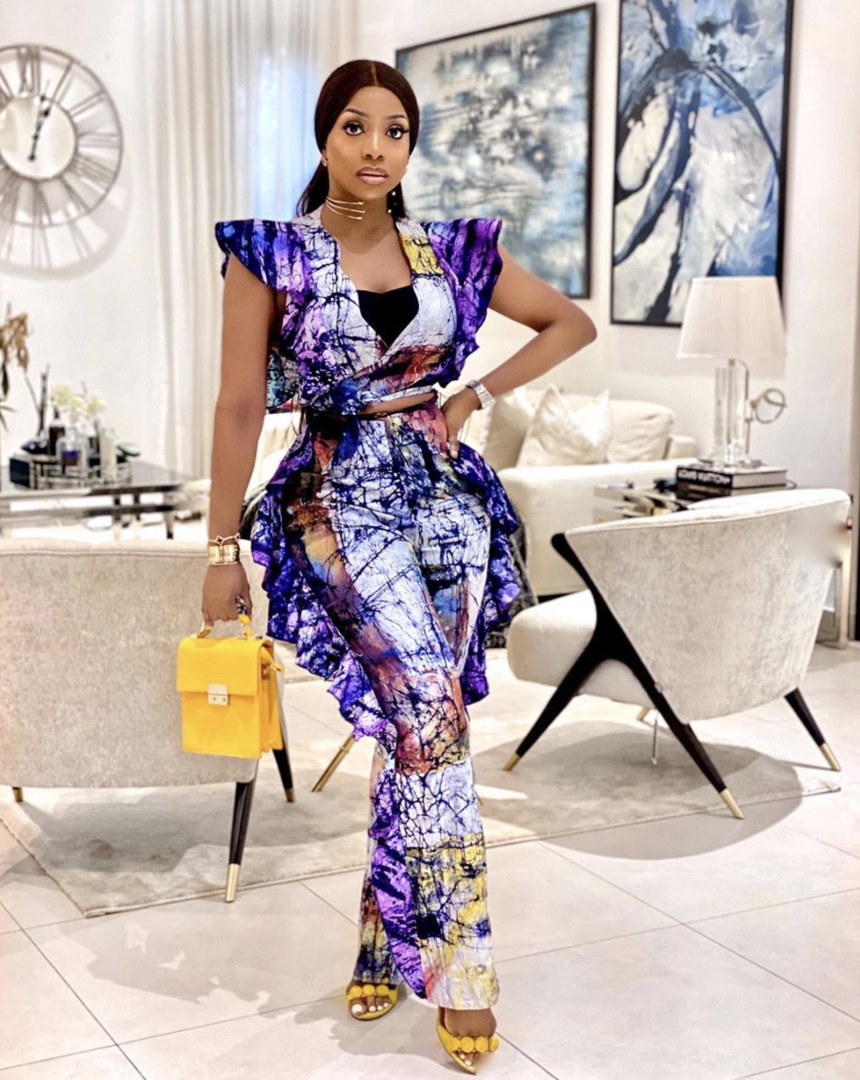 Chioma goodhair adire fabrics two piece sets stylerave