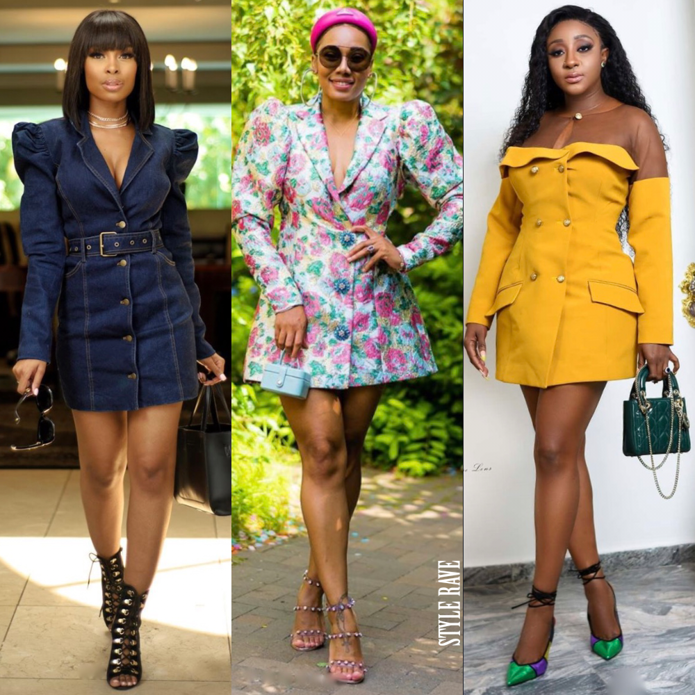 25 Ways Style The Blazer Dress Trend In Ultra-Chic Accord
