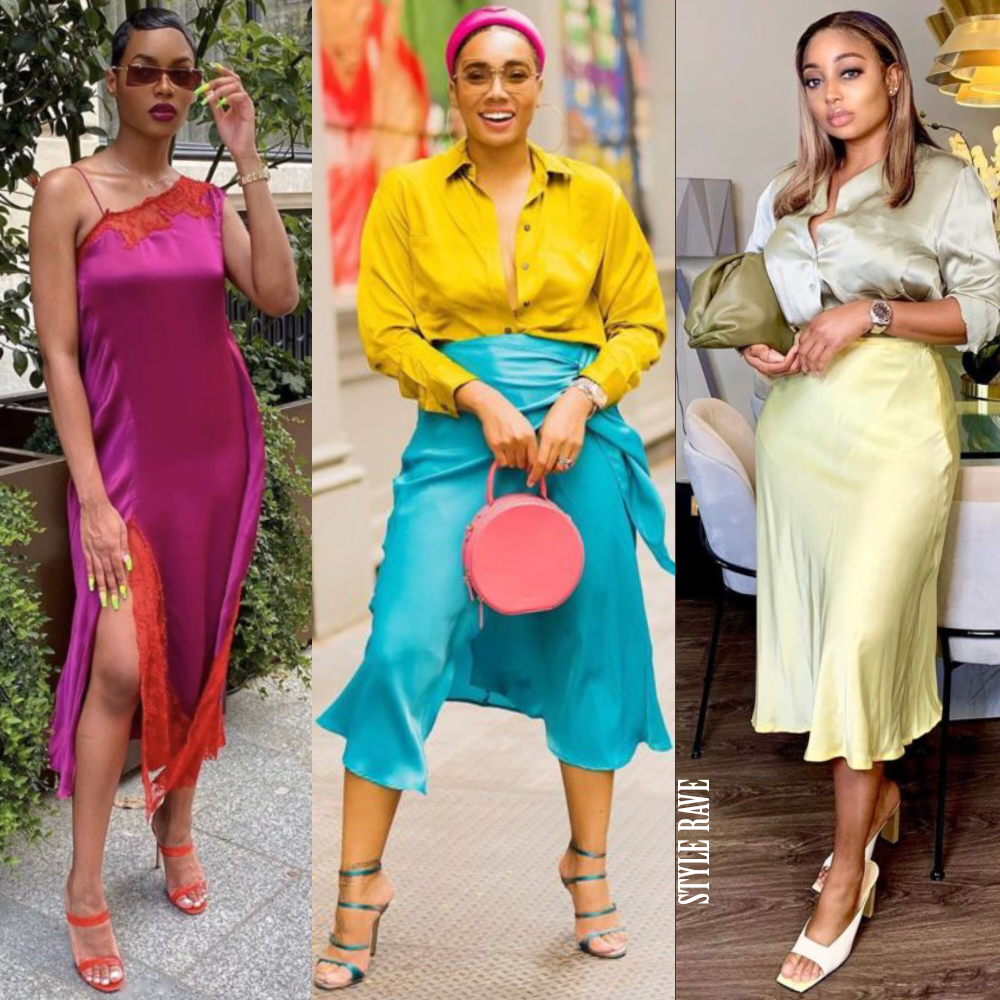 Satin Outfits Are Opulently On Point This Season: 26 Looks To
