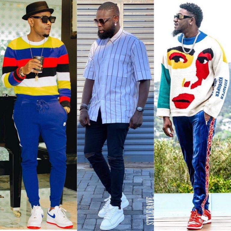 African Men's Fashion: Last Week, Celebrities Embraced Bright Colours