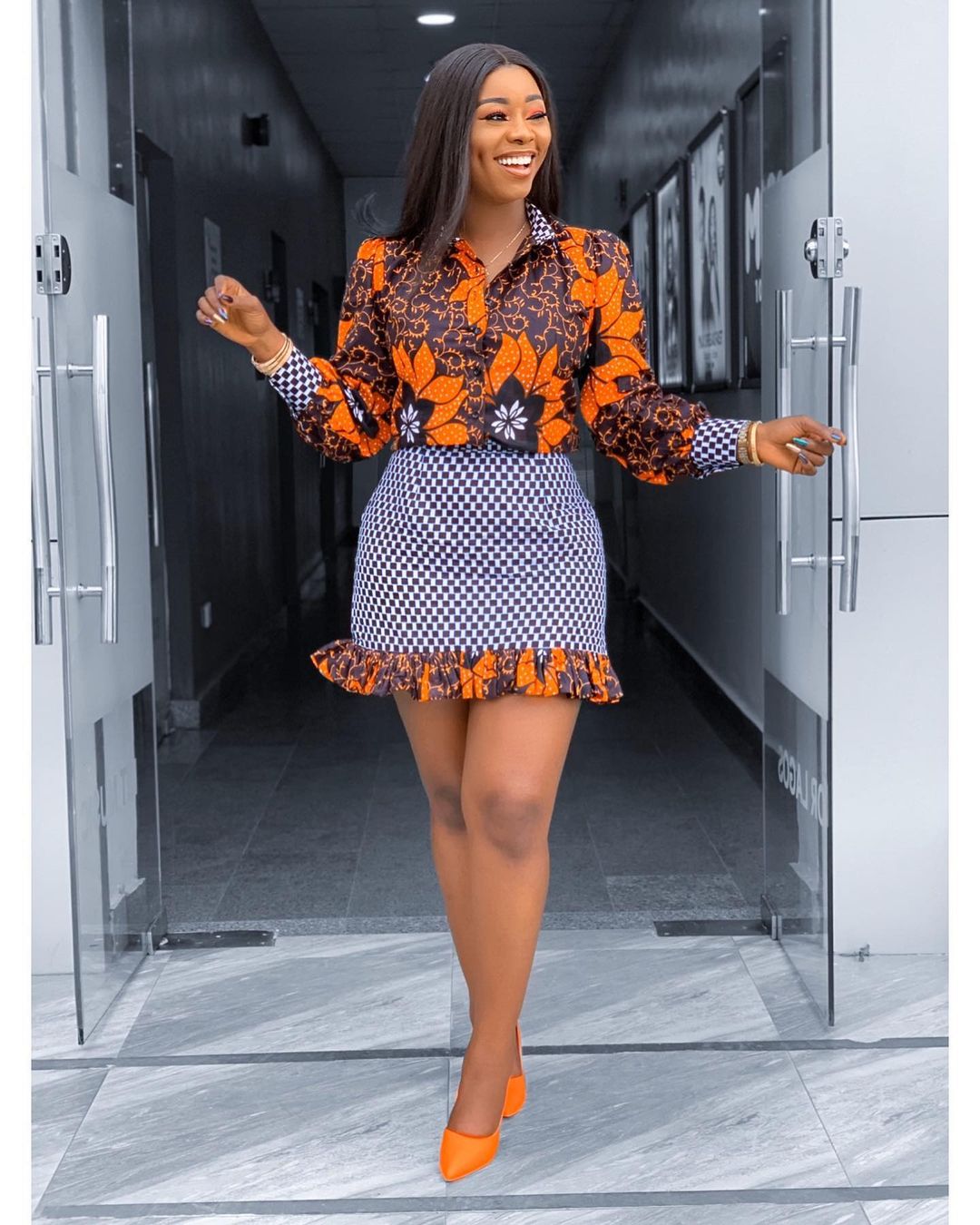 Ankara short 2025 skirts designs