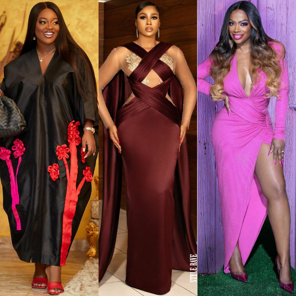elegantly dressed black female celebrity stars around the world
