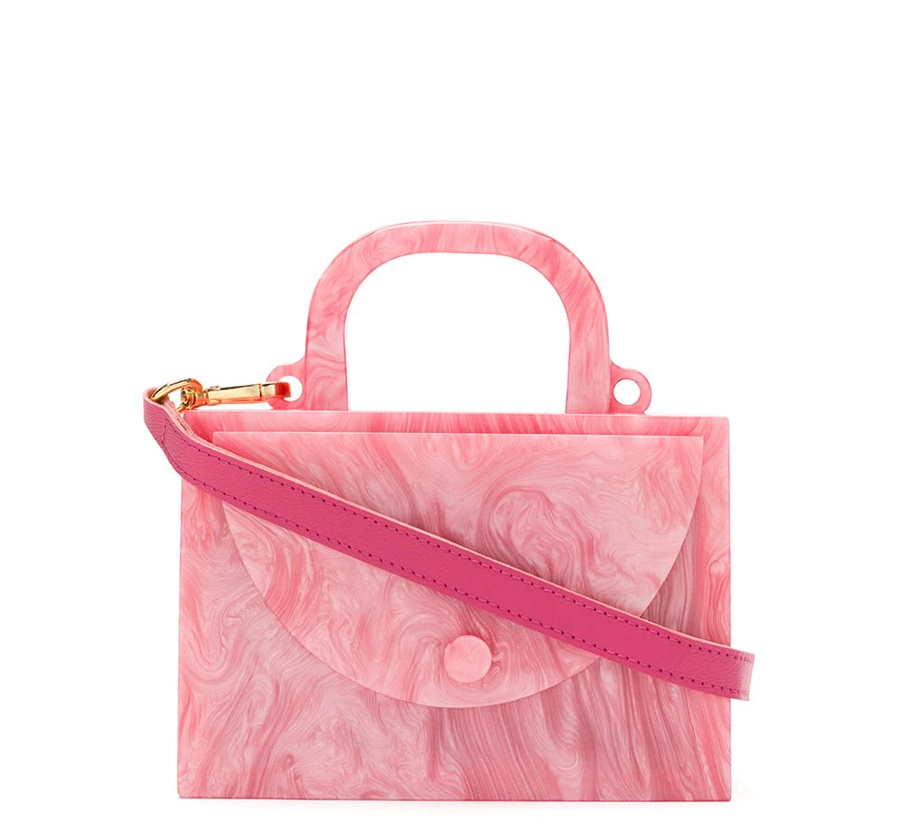 ESTILÉ Petit Bardot Flamingos mini bag