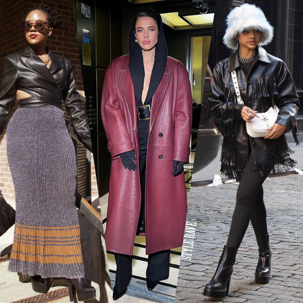 Leather Up! Leather Fall Fashion Trends 2022: See 32 Best Outfits