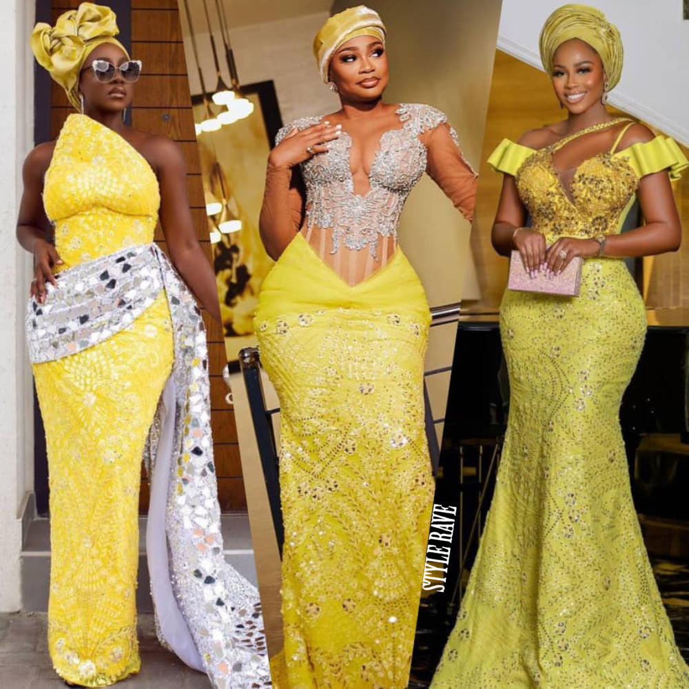 2019 WEDDING COLOR: EMERALD GREEN  African fashion, Lace asoebi styles,  Asoebi lace styles