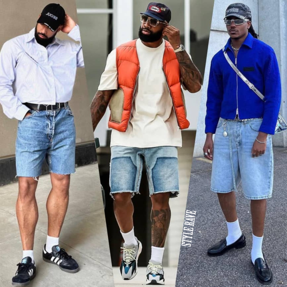 Men's Styling Denim Shorts This Summer