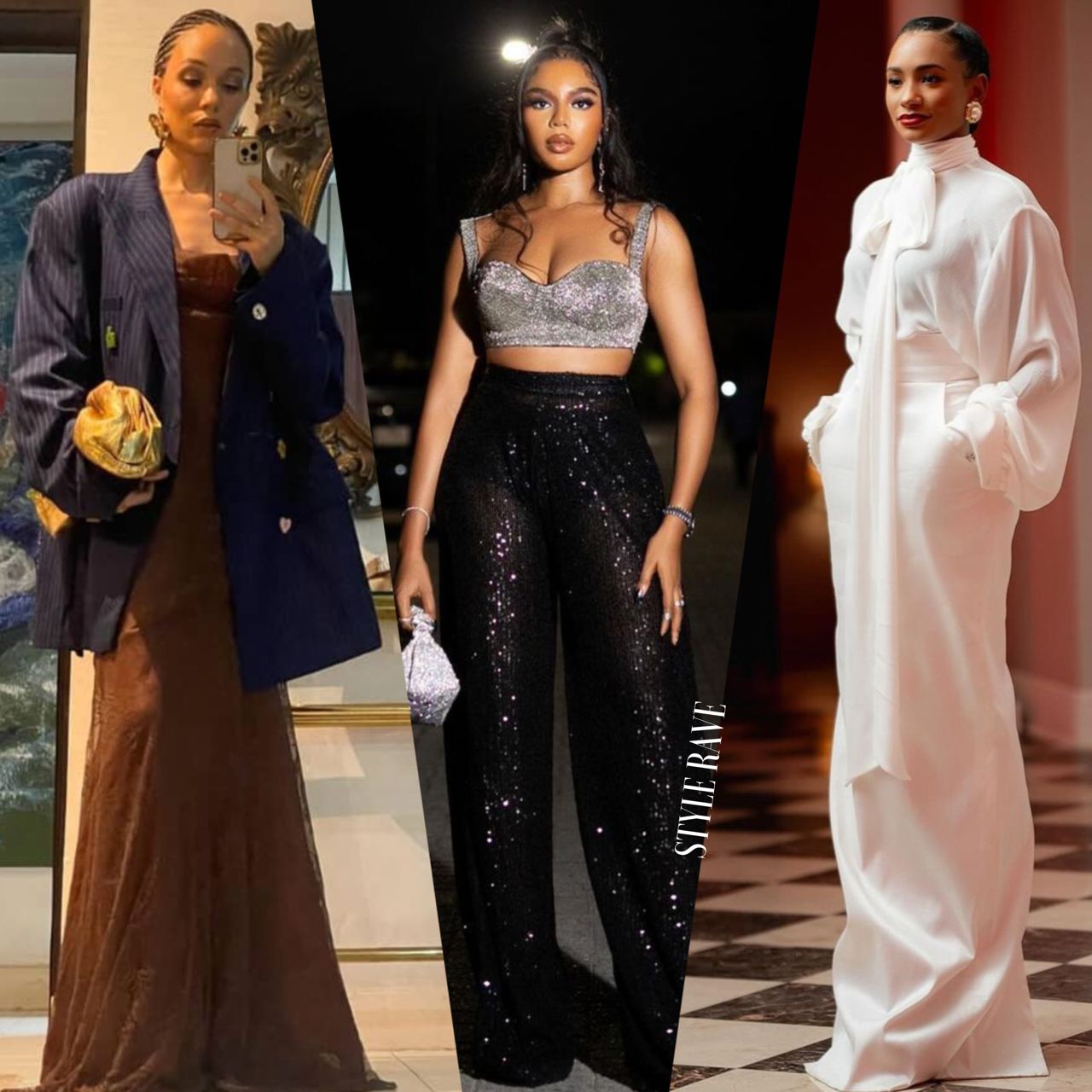 Nigerian celebrities fashion looks