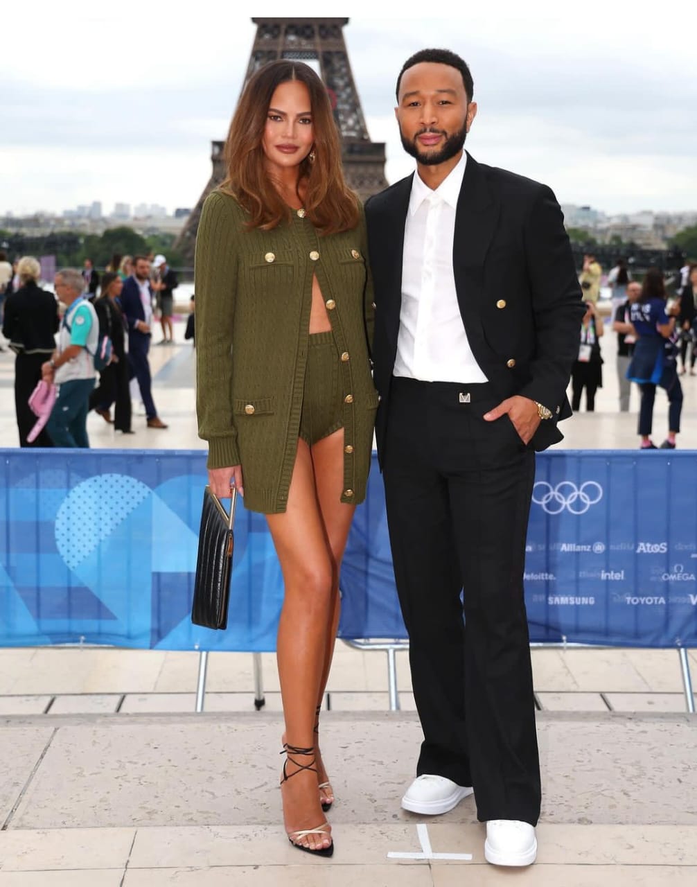 Chrissy Teigen & John Legend olympic-fashion-celebrities-2024