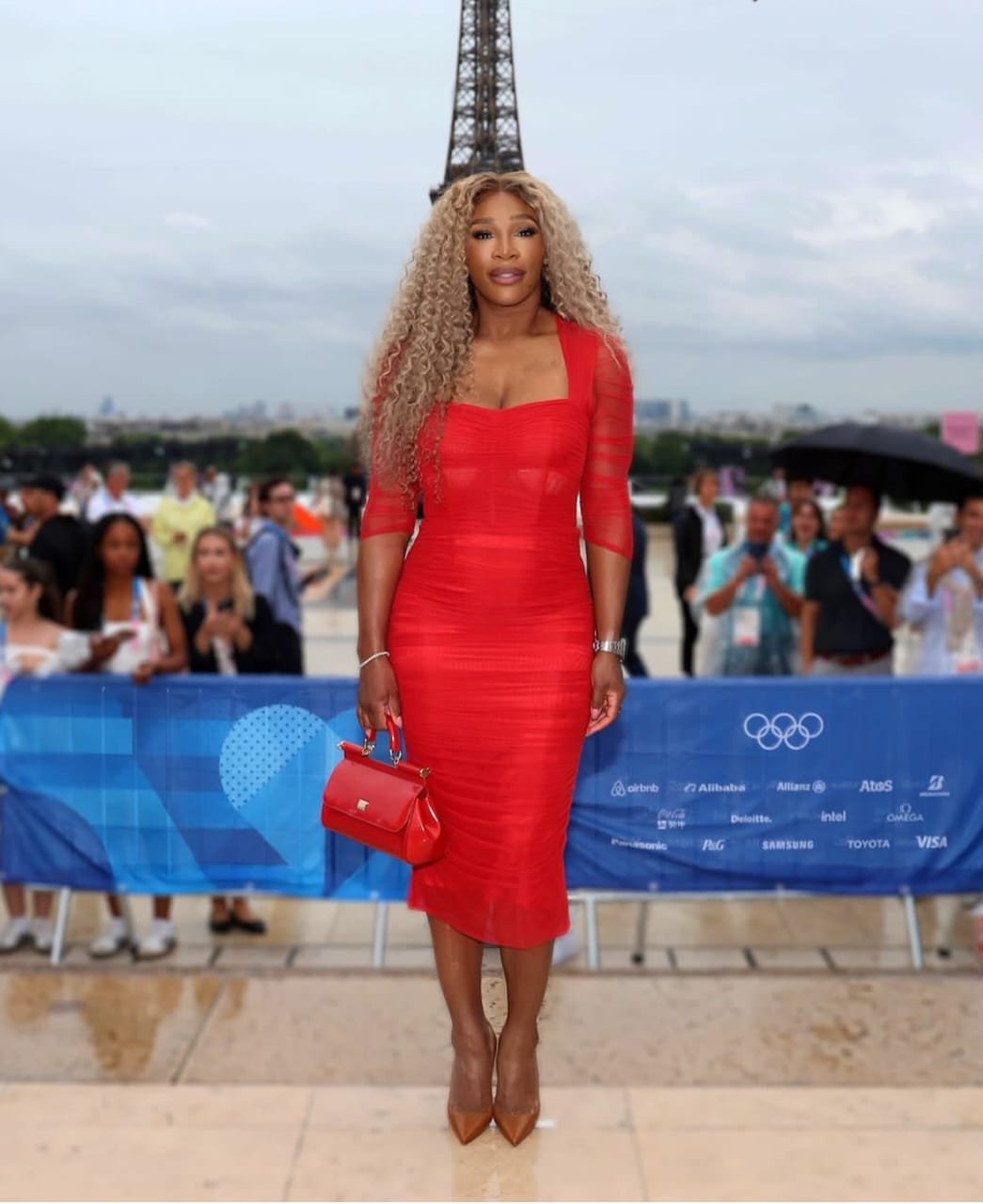 Serena Williams Olympic Fashion Celebrities-2024