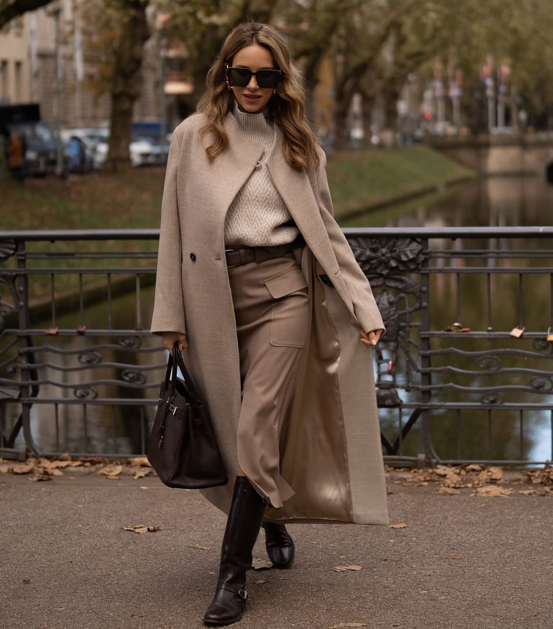 Beige coat