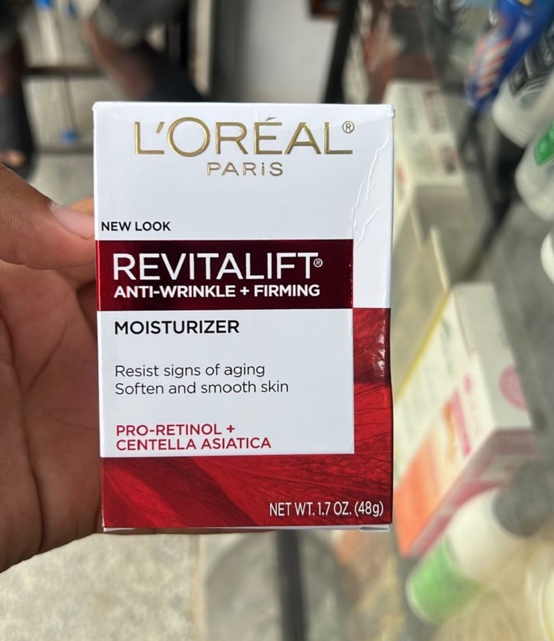 L'Oréal Paris Revitalift Крем против морщин + укрепляющий крем для лица и шеи