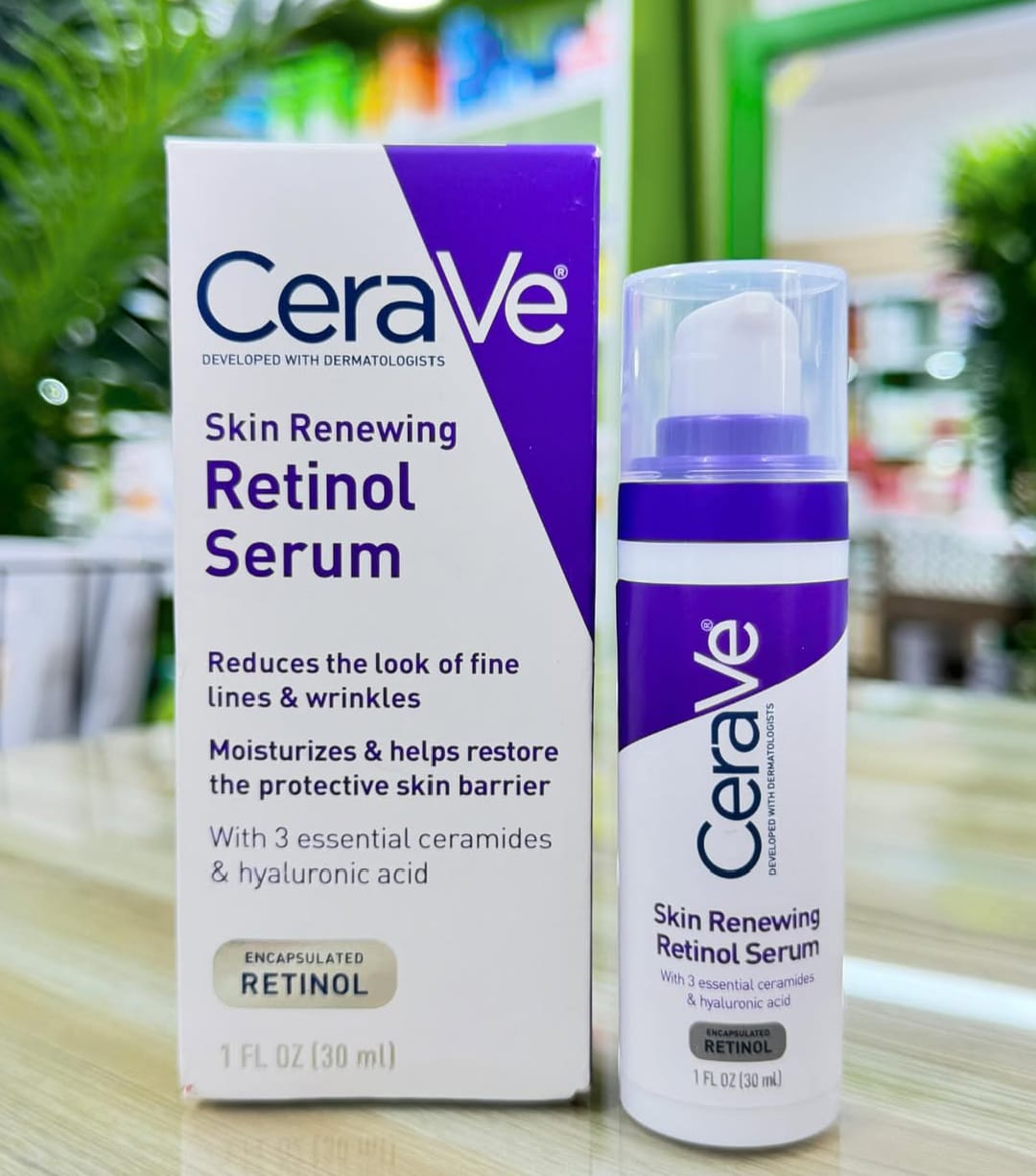 CeraVe Обновляющая сыворотка с ретинолом для кожи