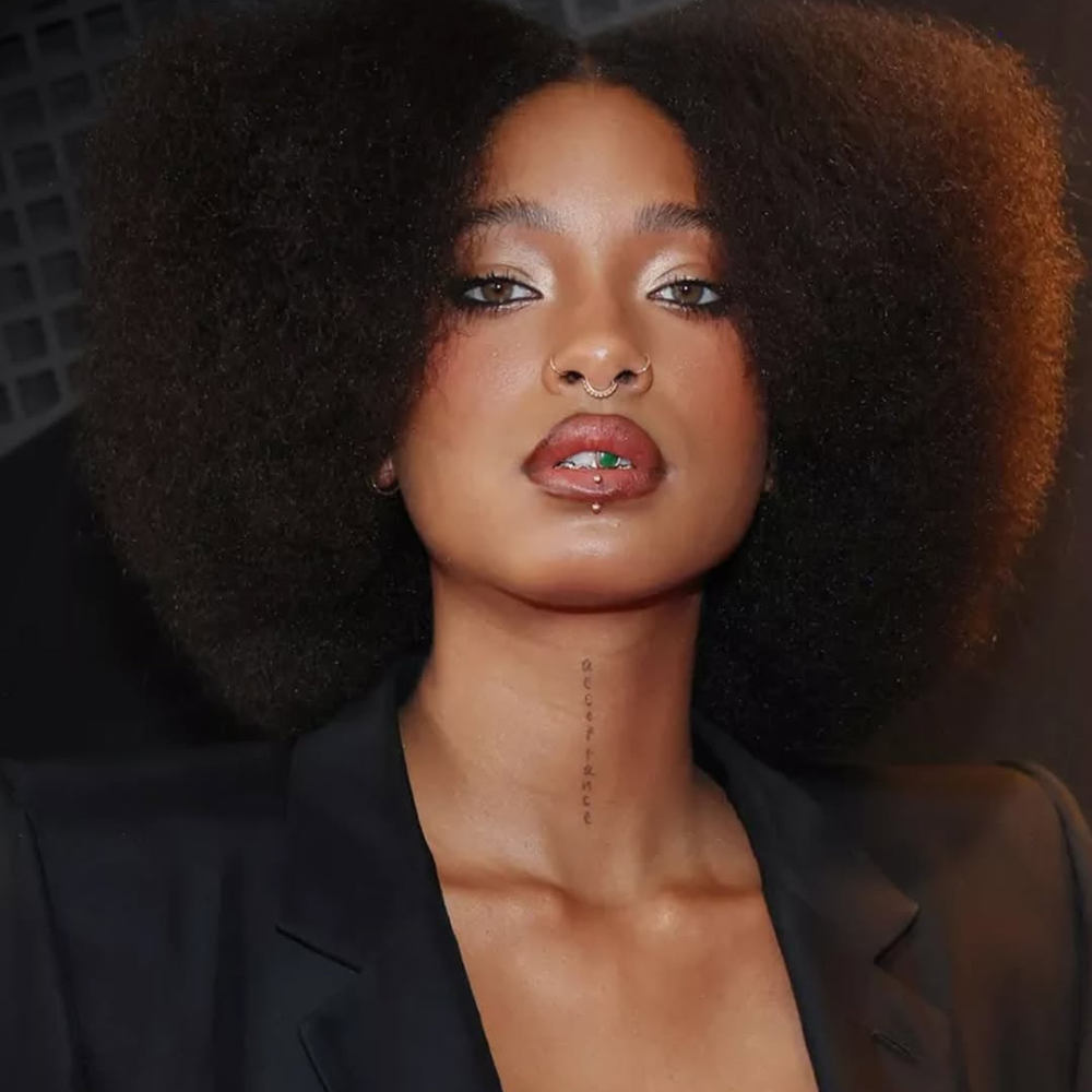 Willow Smith Afro Hair