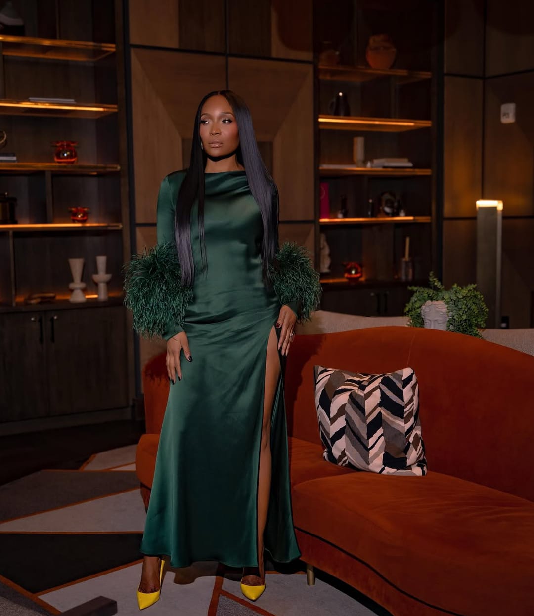 marlo hampton celebrity-party-outfits