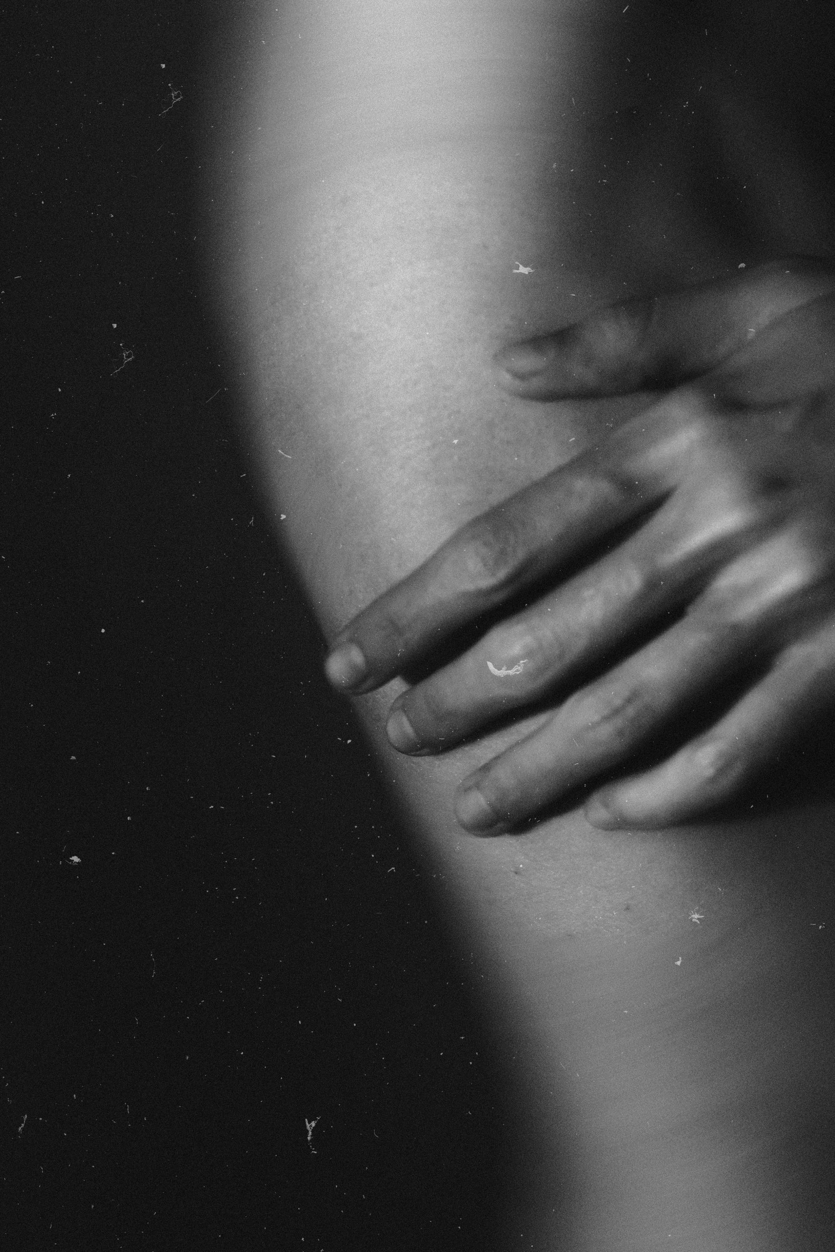 blurred naked body need exfoliating wash
